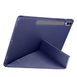 Galaxy Tab S9 Plus Kılıf Zore Tri Folding Kalem Bölmeli Standlı Kılıf