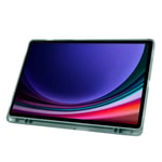 Galaxy Tab S9 Plus Kılıf Zore Tri Folding Kalem Bölmeli Standlı Kılıf