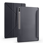 Galaxy Tab S9 Ultra Kılıf Zore Tri Folding Kalem Bölmeli Standlı Kılıf