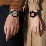 Galaxy Watch 6 44mm Karbon Fiber Pitaka Modern Serisi Black-Grey Twill Kordon