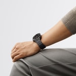 Galaxy Watch Ultra 47mm Karbon Fiber Pitaka Modern Serisi Black-Grey Twill Kordon