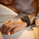 Galaxy Watch Ultra 47mm Karbon Fiber Pitaka Modern Serisi Black-Grey Twill Kordon