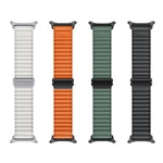 ​​Galaxy Watch Ultra 47mm Zore KRD-120 Naylon Kumaş Hasır Örgülü Kordon