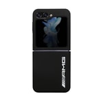 Galaxy Z Flip 5 Kılıf AMG M-safe Şarj Özellikli Büyük Logo Dizayn Orjinal Lisanslı Kapak