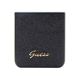 Galaxy Z Flip 5 Kılıf Guess Orjinal Lisanslı Yazı Logolu Glitter Script Kapak