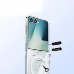 Galaxy Z Flip 7 Kılıf Kamera Korumalı M-safe Sert PC Zore Porto Kapak