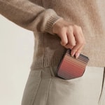 Galaxy Z Flip 7 Kılıf M-safe Şarj Özellikli Aramid Fiber Pitaka Tactile Woven Sunset-Moonrise Serisi Kapak
