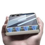 Galaxy Z Flip 7 Kılıf Zore Kıpta Standlı Kapak