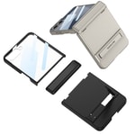 Galaxy Z Flip 7 Kılıf Zore Kıpta Standlı Kapak