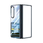 Galaxy Z Fold 4 Kılıf Zore Full Camlı Kıpta Kapak