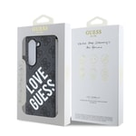 Galaxy Z Fold 6 Kılıf Guess Orjinal Lisanslı M-safe Şarj Özellikli Love Guess Printing Kapak