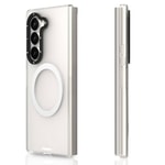 Galaxy Z Fold 6 Kılıf M-safe Şarj Özellikli Youngkit Hidden Sand Serisi Kapak