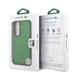 Galaxy Z Fold 7 Kılıf Lacoste Orjinal Lisanslı M-safe Şarj Özellikli Pike Desenli Arka Yüzey İkonik Timsah Metal Logolu Kapak