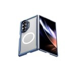 Galaxy Z Fold 7 Kılıf M-safe Şarj Özellikli Airbagli Raptic Shield Serisi Şeffaf Arka Yüzey Kapak