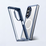Galaxy Z Fold 7 Kılıf M-safe Şarj Özellikli Airbagli Raptic Shield Serisi Şeffaf Arka Yüzey Kapak
