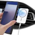 Galaxy Z Fold 7 Kılıf Wireless Şarj Özellikli Zore Kıpta M-safe Kapak