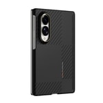 Galaxy Z Fold 8 Kılıf M-safe Şarj Özellikli Metal Kamera Çerçeveli Raptic Aramid SkinPro Serisi Karbon Kapak