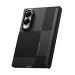 Galaxy Z Fold 8 Kılıf M-safe Şarj Özellikli Metal Kamera Çerçeveli Raptic Aramid SkinPro Serisi Karbon Kapak