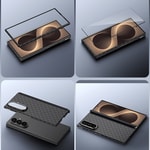 Galaxy Z Fold 8 Ultra Benks ArmorAir ArmorGrid Grand Combo Üçlü Aksesuar Seti (Ön Arka Kevlar Karbon Kapak + Ekran Koruyucu)
