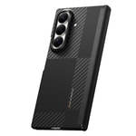 Galaxy Z Fold 8 Ultra Kılıf M-safe Şarj Özellikli Metal Kamera Çerçeveli Raptic Aramid SkinPro Serisi Karbon Kapak
