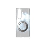 Galaxy Z Fold 8 Ultra Kılıf M-safe Şarj Özellikli Transparan Sert PC Wlons Pita Standlı Kapak