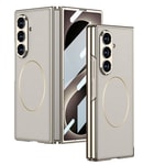 Galaxy Z Fold 8 Ultra Kılıf M-safe Şarj Özellikli Zore Kıpta KPT-10 Sert PC Kapak