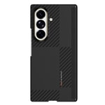 Galaxy Z Fold 8 Ultra Kılıf M-safe Şarj Özellikli Metal Kamera Çerçeveli Raptic Aramid SkinPro Serisi Karbon Kapak