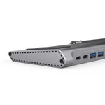 Go Des GD-9120 14 in 1 Stand Özellikli Type-C Hub SD Kart-RJ45-HDMI-VGA-Usb Çoğaltıcı