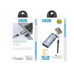 Go Des GD-CT085 Type-C Bağlantılı 4in1 HDTV Ses ve Video Adaptörü USB3.0/Hdmi/3.5mm/4K Ultra HD 60hz