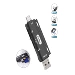 Go Des GD-DK108 3 in 1 OTG Hafıza Kart Okuyucu