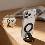 Go Des GD-G067 Ayarlanabilir Katlanabilir Stres Çarkı Tasarımlı Magnetik Telefon Standı