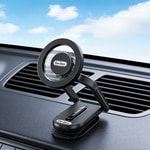 Go Des GD-HD275 Magnetik M-safe Uyumlu 360 Derece Dönebilen Düz Zemin Araç Telefon Tutucu
