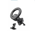 Go Des GD-HD318 M-safe Magnetik 360° Dönebilen 2in1 Havalandırma ve Düz Zemin Telefon Tutucu
