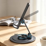 Go Des GD-HD371 Ayarlanabilir Katlanabilir 360 Derece Dönebilen Telefon ve Tablet Standı