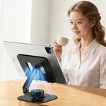 Go Des GD-HD378 Ayarlanabilir Katlanabilir 360 Derece Dönebilen Telefon ve Tablet Standı