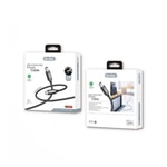 Go Des GD-HM837 Type-C to USB-B 2.0 Örgülü Yazıcı Kablosu 2M