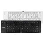 Go Des GD-KB326 Sessiz Tuş Tasarımlı Katlanabilir Bluetooth Bağlantılı Kablosuz Klavye