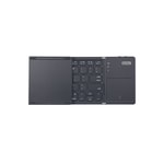 Go Des GD-KB328 Sessiz Tuş Tasarımlı Touch Pad Özellikli Katlanabilir Bluetooth Bağlantılı Kablosuz Klavye