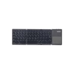 Go Des GD-KB328 Sessiz Tuş Tasarımlı Touch Pad Özellikli Katlanabilir Bluetooth Bağlantılı Kablosuz Klavye
