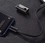 Go-Des GD-UC683 Type-C to Type-C Hızlı Şarj Özellikli Anahtarlık Data ve Şarj Kablosu 60W