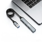 Go Des GD-UC701S USB3.0 + USB2.0 + USB1.1 + USB-A Bağlantılı 4in1 Hub