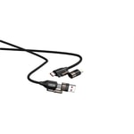 Go Des GD-UC831 4in1 PD Çoklu USB-A + Type-C to Type-C + Lightning Şarj ve Data Kablosu 65W 1.2M