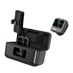 Go Des GD-WS307 2in1 Gürültü Engelleyici Özellikli Type-C ve Lightning Şarj Portlu Kablosuz Yaka Mikrofonu