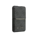 Guess Orjinal Lisanslı 4G Desenli Yazı Logolu Pop-up Magnetik Standlı PU Kartlık
