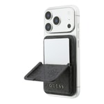 Guess Orjinal Lisanslı 4G Desenli Yazı Logolu Pop-up Magnetik Standlı PU Kartlık