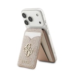 Guess Orjinal Lisanslı Aynalı Metal Büyük 4G Logolu Standlı Magnetik Kartlık