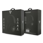 Guess Orjinal Lisanslı ENC PU 4G Desenli Üçgen Logolu Kulak Üstü Bluetooth Kulaklık