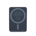 Guess Orjinal Lisanslı M-safe Şarj Özellikli Metal Yazı Logolu Powerbank 5000mAh 15W