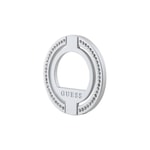 Guess Orjinal Lisanslı M-safe Şarj Özellikli Yazı Logolu Taşlı Yüzüklü Magnetik Stand