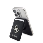 Guess Orjinal Lisanslı Metal Büyük 4G ve Yazı Logolu Standlı Magnetik Kartlık